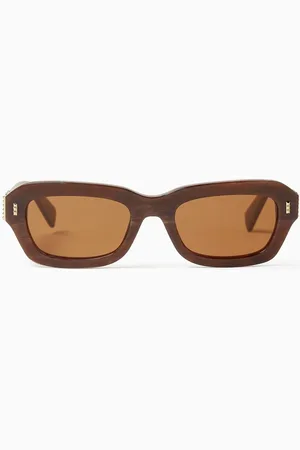 Lanvin Concerto Rectangle Sunglasses in Acetate