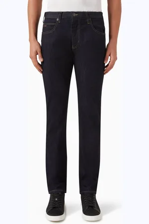 Emporio Armani Regular Fit Jeans in Denim