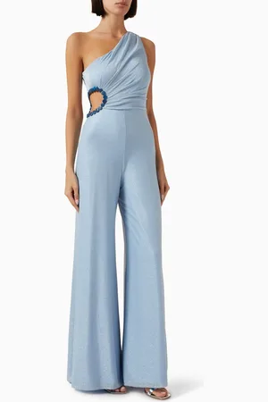 Azulu Roxanne One-shoulder Jumpsuit