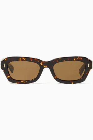 Lanvin Concerto Rectangle Sunglasses in Acetate
