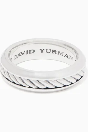 David Yurman Cable Inset Band Ring
