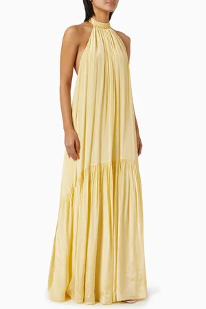Hemant & Nandita Open-back Maxi Dress