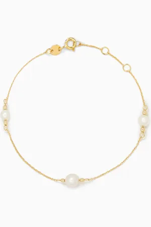 Damas Kiku Baroque Pearl Bracelet in 18kt Gold