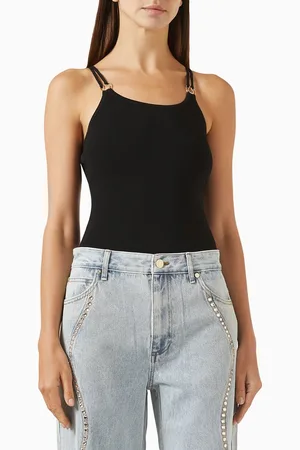 Sandro Jewellery-detail Bodysuit in Knit