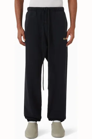 FEAR OF GOD Logo Sweatpants in Core Fleece