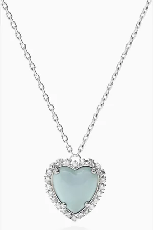 VALENTINO GARAVANI Coeur Hyperbole Swarovski® Crystal Necklace in Metal & Resin