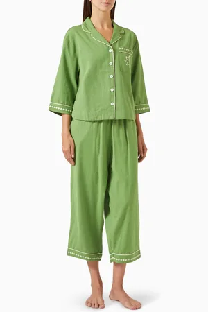 TBCo 3-piece Pyjama Set in Cotton & Linen