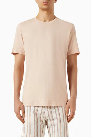SELECTED Aspen T-shirt in Slub-knit
