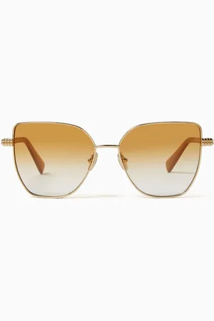 Lanvin Concerto Butterfly Sunglasses in Metal