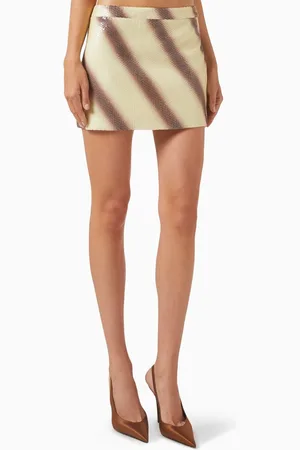 NAFSIKA SKOURTI Sequin-embellished Mini Skirt