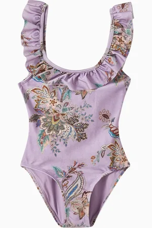 ZIMMERMANN Rhiannon Trim Frill One-piece Swimsuit