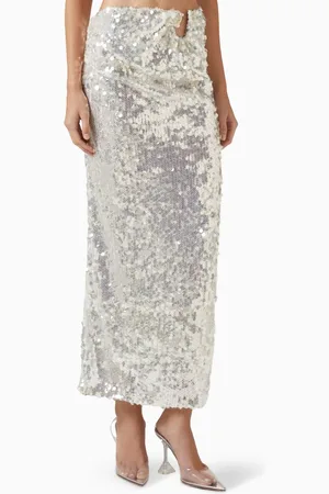 CHRISTOPHER ESBER Opaline Sequin-embellished Maxi Skirt