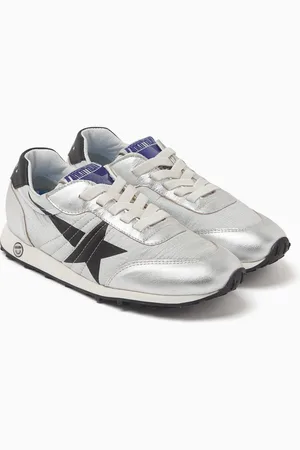 Golden Goose Marathon Sneakers in Nylon & Leather
