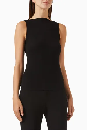 ENZA COSTA Bias Tank Top in Silk-knit
