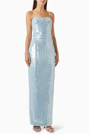 Ilkyaz Ozel Monique Sequin-embellished Maxi Dress