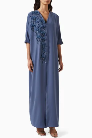 Ruya Floral-embellished Kaftan