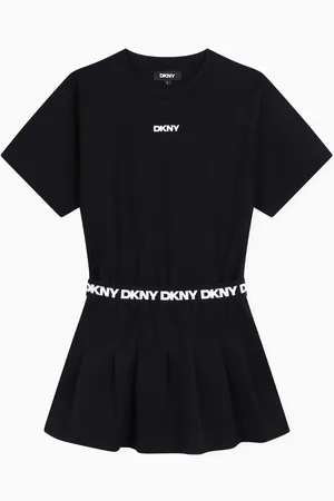 DKNY Fit & Flare Dress in Viscose-blend