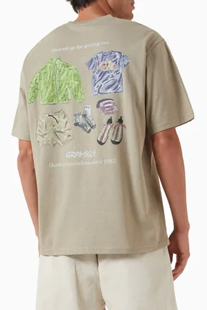 Gramicci Geared Up T-shirt in Cotton-jersey