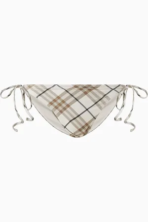 Burberry Check-print Bikini Briefs