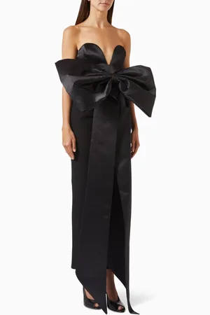 Ilkyaz Ozel Peggy Bow Gown