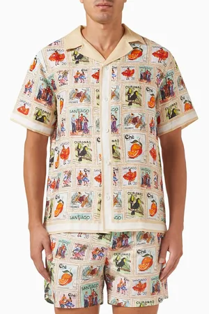 CHE Estampillas Shirt in Linen