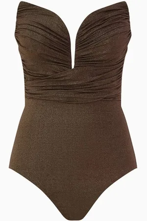 ZIMMERMANN Lucky Draped One-piece Swimsuit