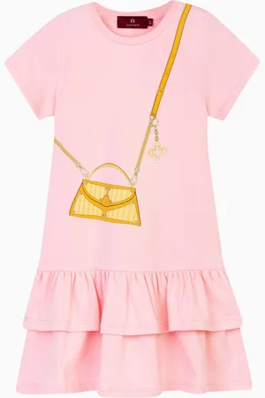 Aigner Crossbody Bag-print Dress in Jersey