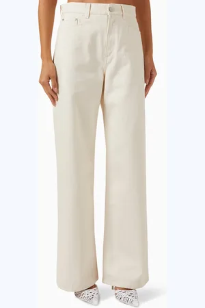 Bouguessa Type 02 Wide-leg Jeans in Recycled Cotton-denim