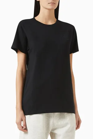 Isabel Marant Aby Logo T-shirt in Cotton