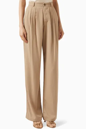 Reformation Mason Pants in Woven TENCEL™ Lyocell
