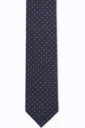 Eton Geometric Tie in Silk
