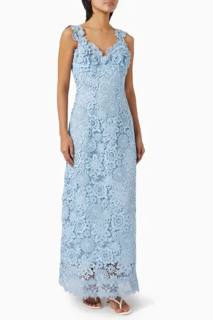 Waimari Orchid Island Maxi Dress in Guipure