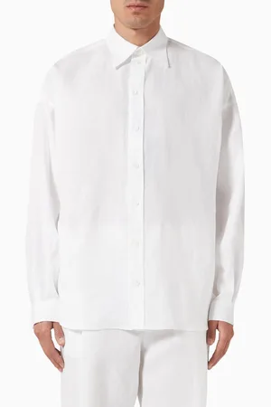 Dolce & Gabbana Long-sleeved Shirt in Linen
