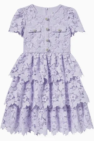 Self-Portrait Butterfly-lace Dress