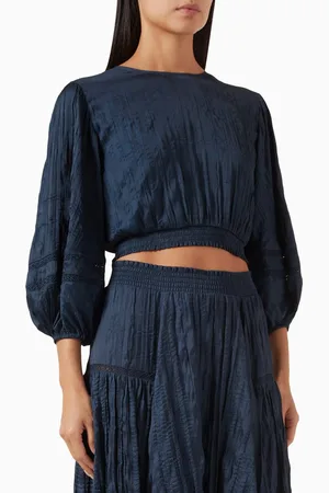 Maje Lapri Crop Top