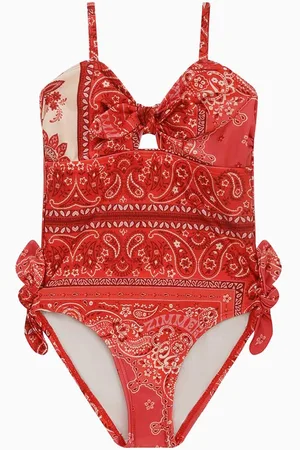 ZIMMERMANN Lucky Tie-front Swimsuit