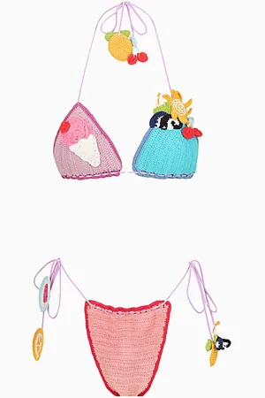 Cleonie Swim Crochet Bikini Set