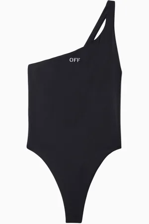 OFF-WHITE Off-stamp One-shoulder One-piece Swimsuit
