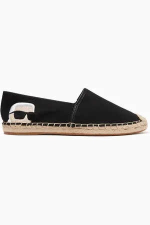 Karl Lagerfeld Ikonik Kamini Espadrilles in Cotton-canvas