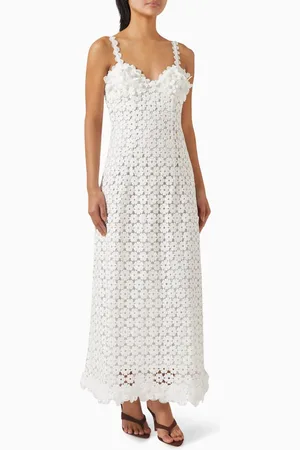 Waimari Destin Maxi Dress in Guipure Lace
