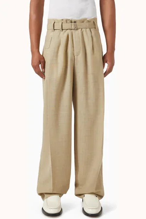 Jacquemus Canevas Pants in Wool-blend