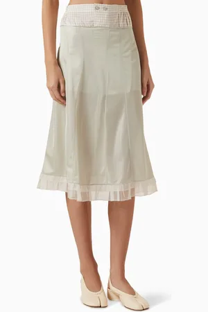 Maison Margiela Anonymity of the Lining Midi Skirt