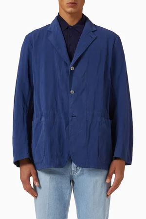 Kaptain Sunshine Take Easy Jacket in Wool-linen Blend