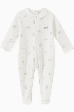 Tartine Et Chocolat Petit Augustin Sleepsuit in Cotton-poplin