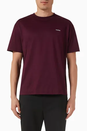 VALENTINO GARAVANI Logo T-shirt in Cotton