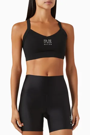 P.E Nation Recharge Sports Bra in Recycled-polyester