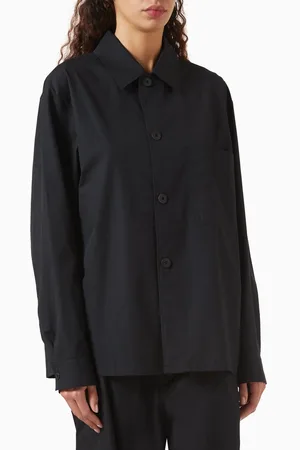 LEMAIRE Tailored Pyjama Shirt in Cotton-poplin