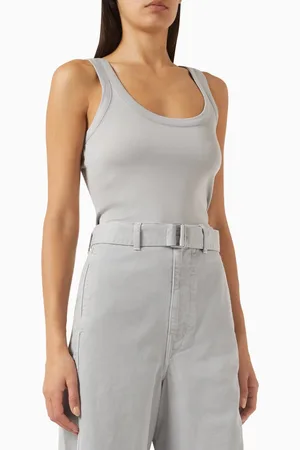 LEMAIRE Rib Tank Top in Cotton