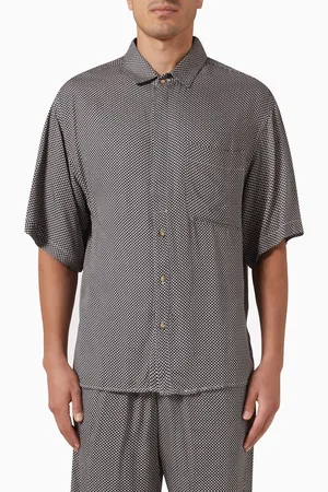 A PAPER KID Oversized Shirt in Viscose