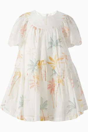 Chloé Palm Tree Print Dress